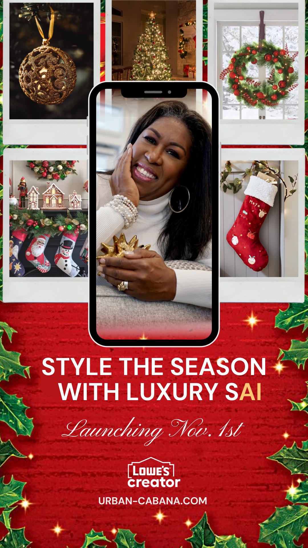 How to Style Your Home or Apartment for the Holiday's with AI (2 hrs)